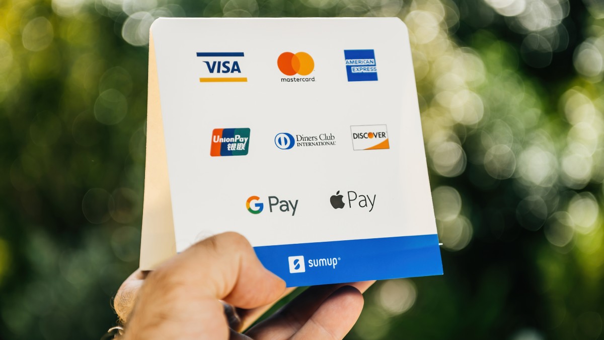 Tous les moyens de paiement acceptés par SumUp.